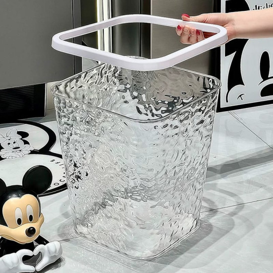 Acrylic Trash Can Medium